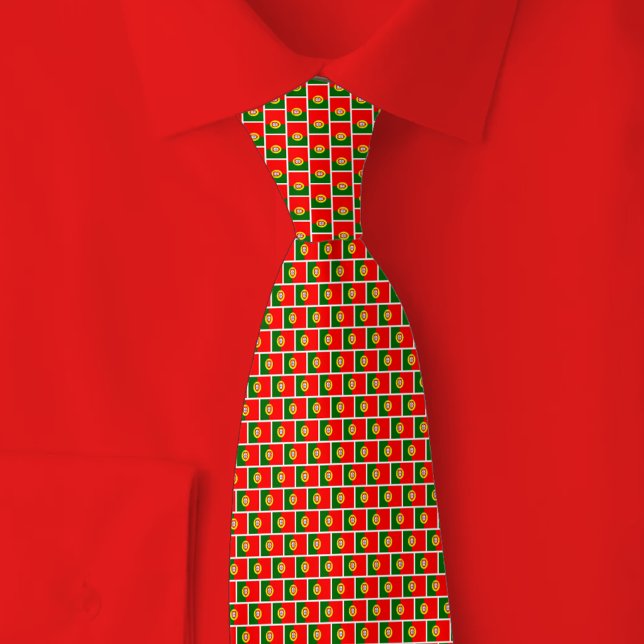 Corbata Portugal Flag Brick Pattern (Subido por el creador)