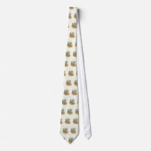 Corbata Poster de bicicletas de época, gallos de penifart