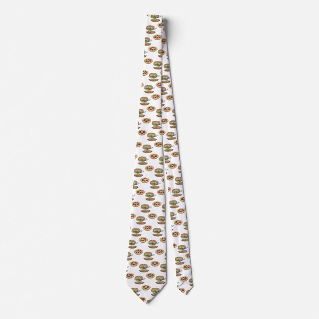 Corbata Postres vintage, albóndigas de acción de gracias,  (Anverso)