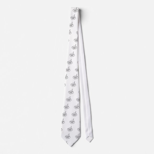 Corbata Prefiero Leer (Anverso)