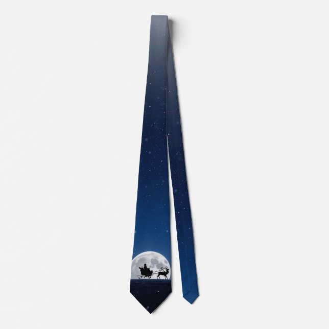 Corbata Preflight - Men's Custom Christmas Necktie (Anverso)