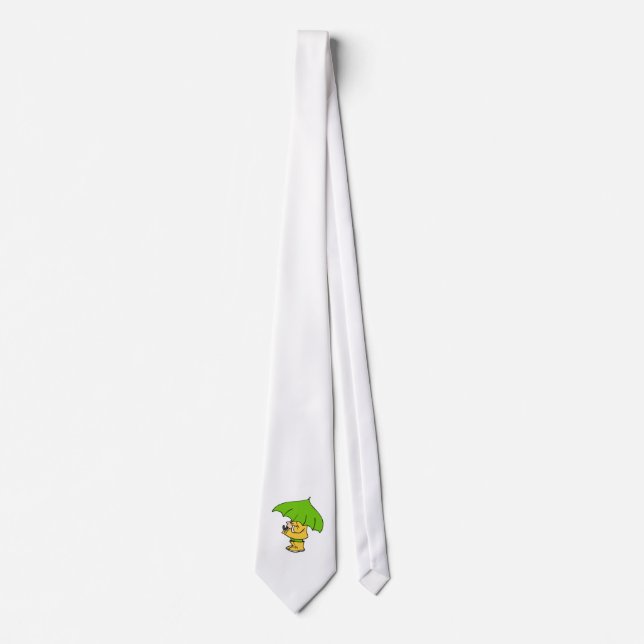 Corbata preparado para la lluvia (Anverso)
