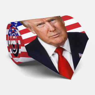 Corbata Presidente Donald Trump