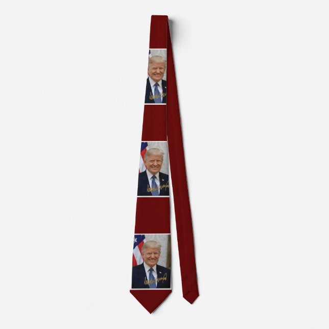 CORBATA PRESIDENTE DONALD TRUMP NECK TIE (Anverso)