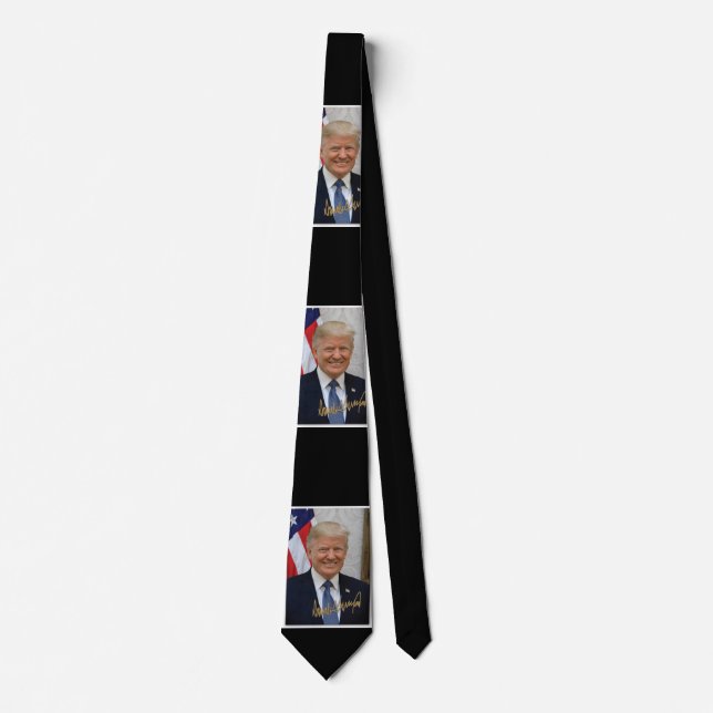 CORBATA PRESIDENTE DONALD TRUMP NECK TIE (Anverso)