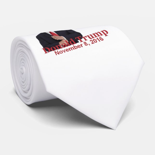 Corbata Presidente electo 2016 lazo del TRIUNFO (Enrollado)