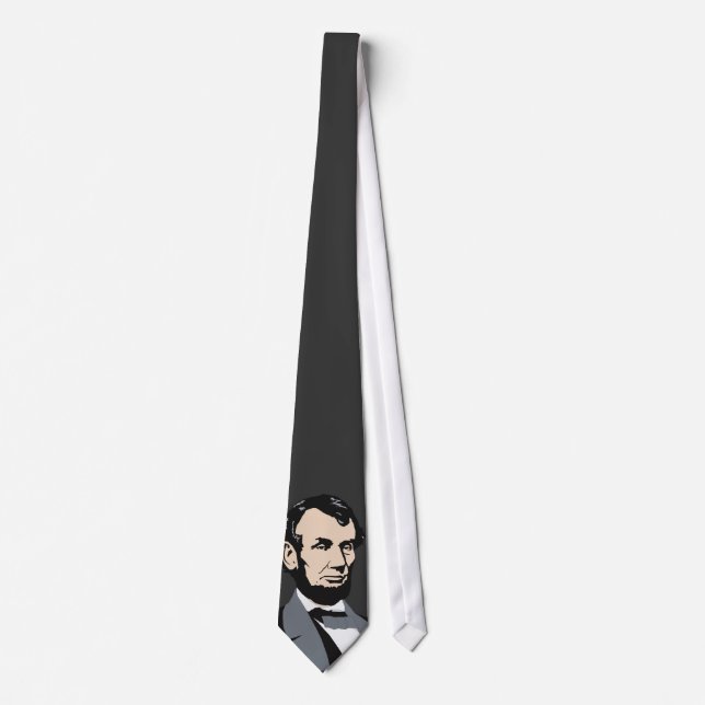 Corbata Presidentes americanos: Abraham Lincoln 1861-1865 (Anverso)