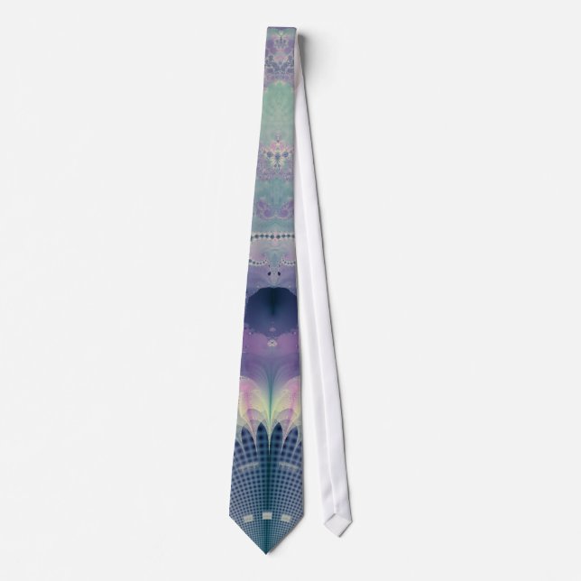 Corbata Primavera Púrpura (Anverso)