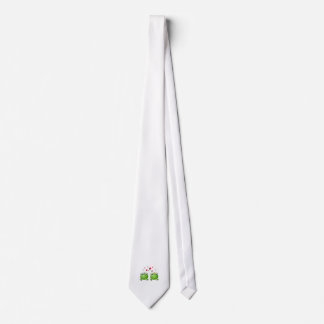 Corbata Príncipe de la rana y princesa de la rana, con los