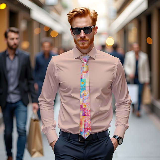 Corbata Prisma arcoiris Resumen de arte (Subido por el creador)