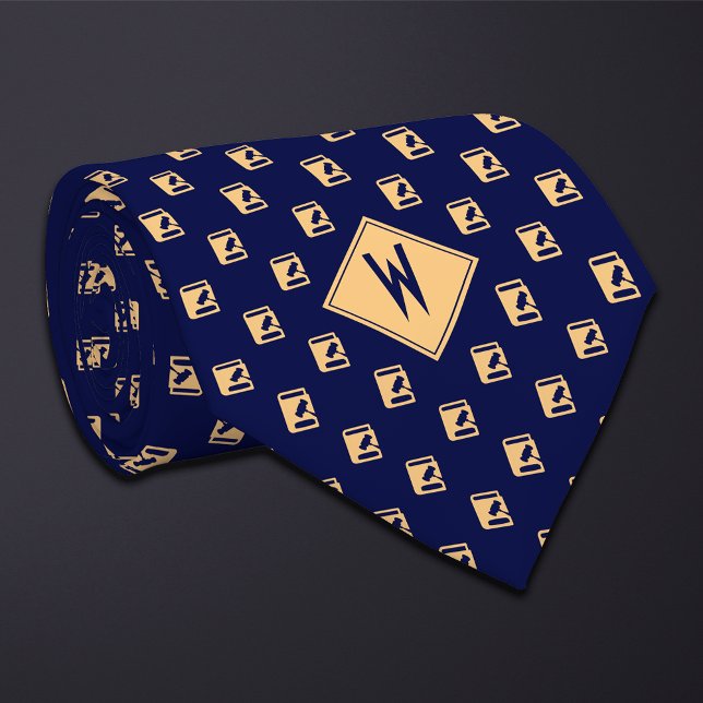 Corbata Profesor de Derecho Blue Attorney (Subido por el creador)