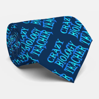 Corbata Profesor Loco de Biología