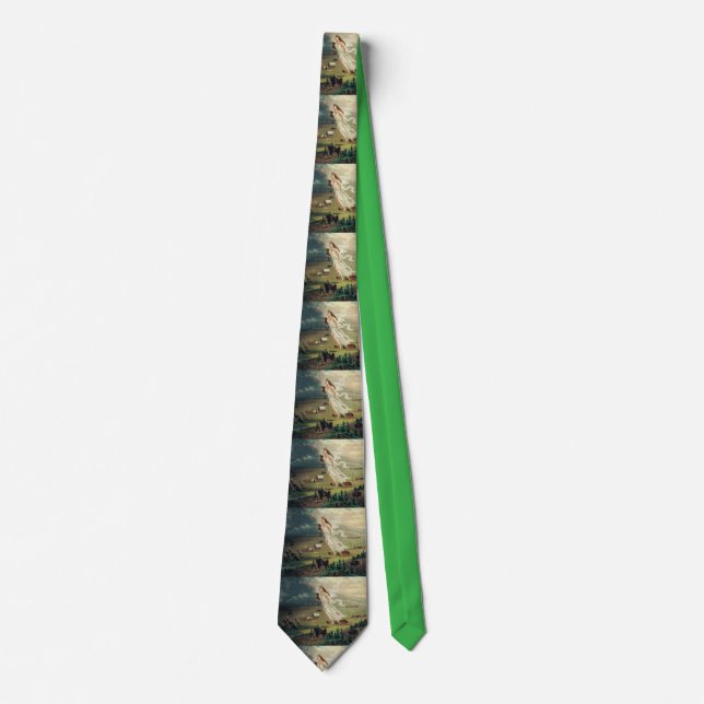 Corbata Progreso Americano de John Gast (Anverso)