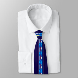 Corbata Protección De La Gente (Azul)