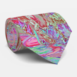 Corbata Psicodelia del arco iris retro