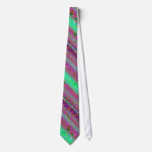 Corbata Psicodelia Hippy Groovy cuello de moda