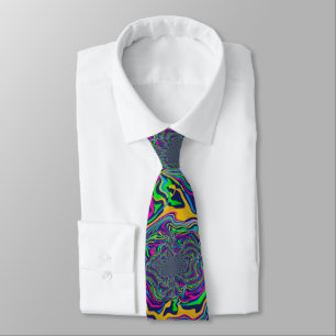 Corbata Psicodélico Cuello arcoiris