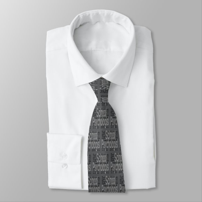 Corbata Psicólogo escolar Extraordinario (Atado)