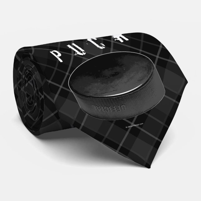 Corbata PUCK (Hockey) (Enrollado)