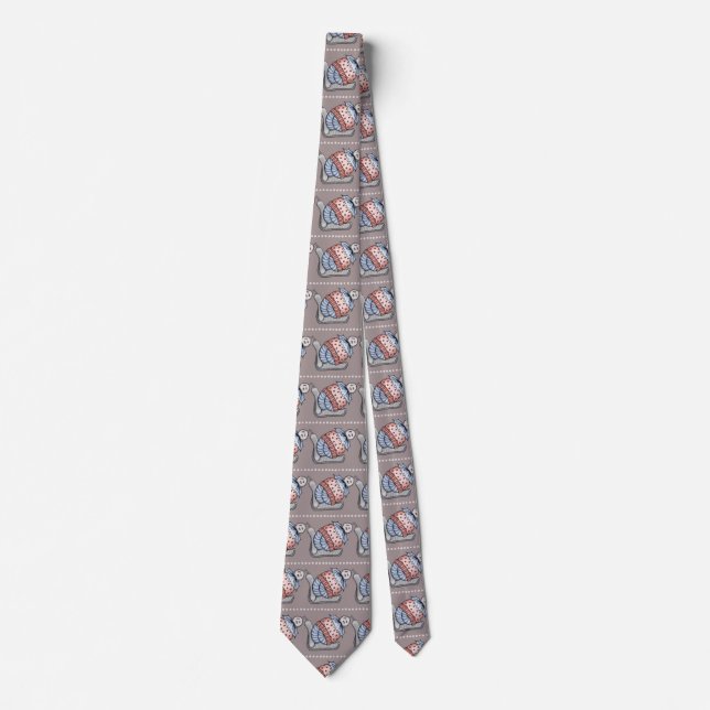 Corbata Pudín festivo (Anverso)
