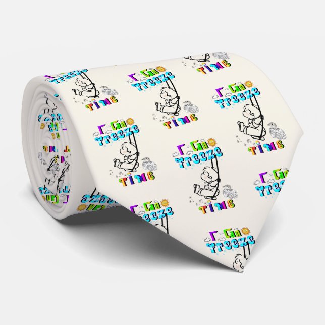 Corbata Puedo Congelar El Tiempo (Enrollado)
