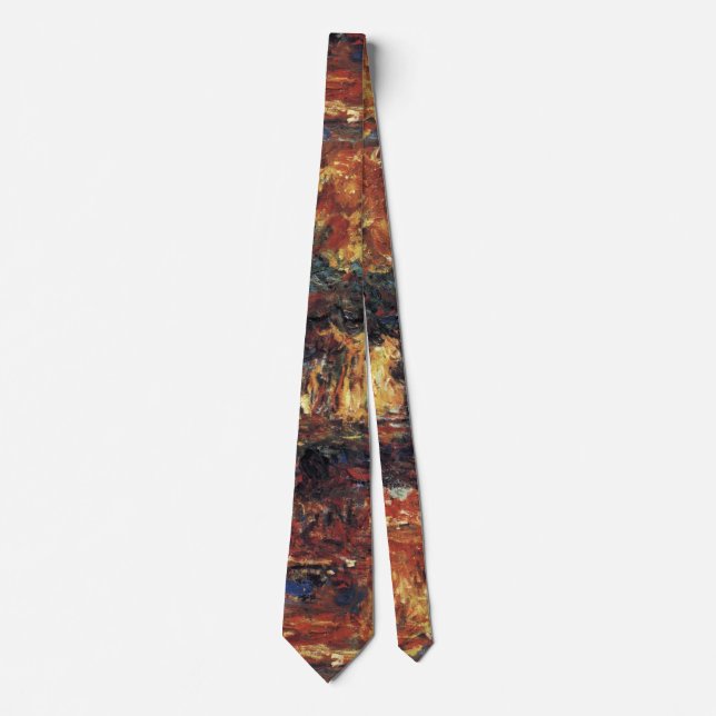 Corbata Puente Japonés de Claude Monet, Arte Antiguo Fino (Anverso)