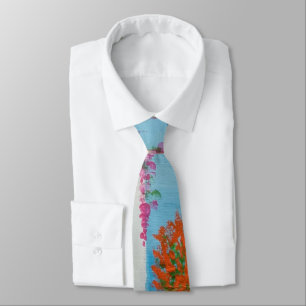 Corbata Puerta azul griega