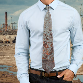 Corbata Puerta vieja y rugosa