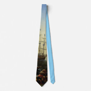 Corbata Puerto con la Embarcación de Santa Úrsula