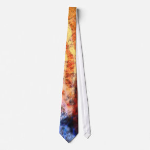 Corbata Puesta del sol líquida