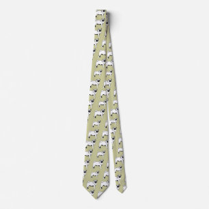 Corbata Pug Mops 2 lados impresos