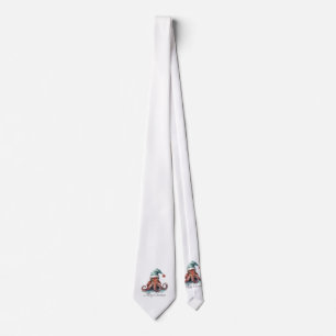 Corbata Pulpo Alegría de Navidad, personalizado