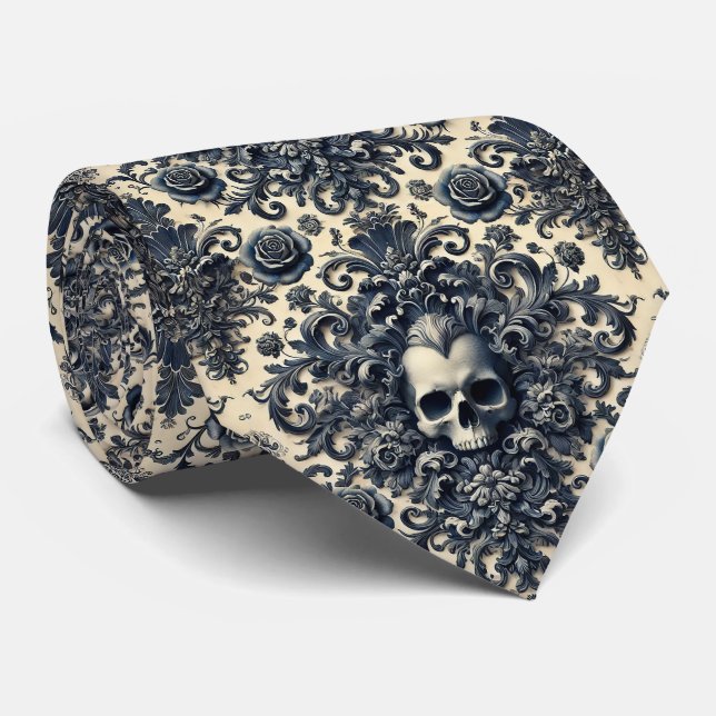 Corbata Punk barroco - Victoria gótica (Enrollado)