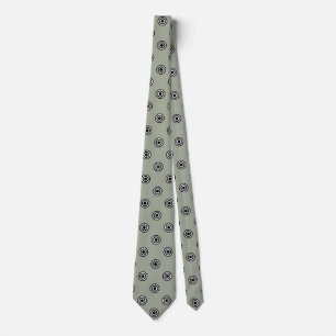 Corbata Puntos blanco y negro objetivo + tu fondo e idea