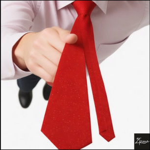 Corbata Puntos Crimson