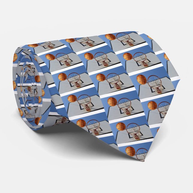 Corbata Puntos De Puntuación En Baloncesto, Necktie (Enrollado)