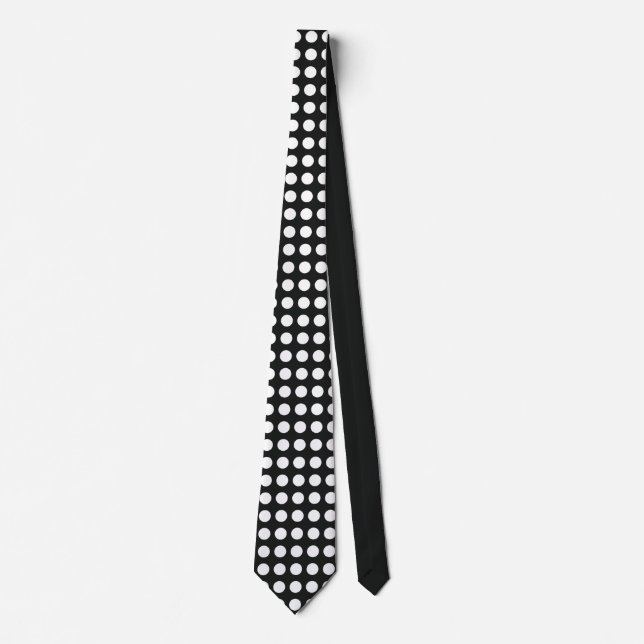 Corbata Puntos regulares clásicos simples (Anverso)