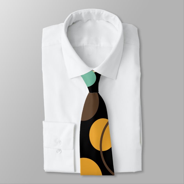 Corbata Puntos y círculos 02 (Atado)