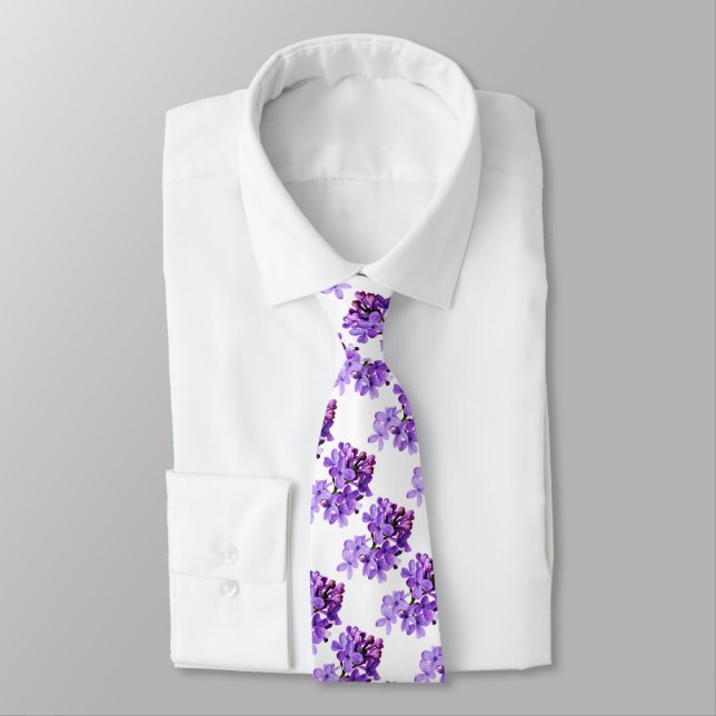 Corbata Purple Lilacs (Atado)