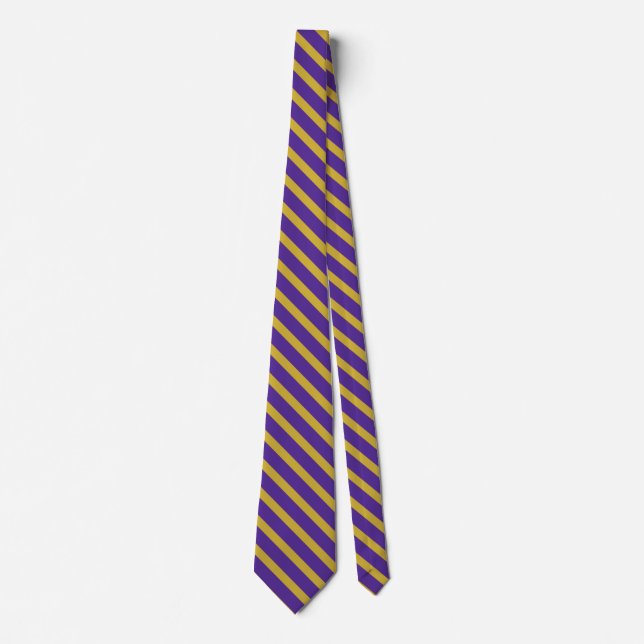 Corbata Purple Y Gold Strin (Anverso)