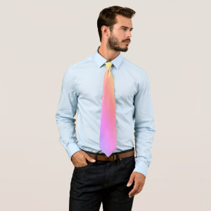Corbata Púrpura azul rosa pastel arcoiris panceta 4Matt