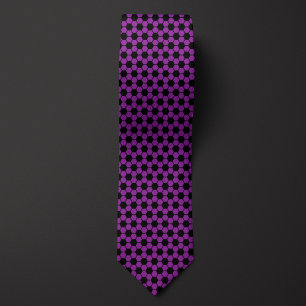 Corbata Púrpura Futbol Soccer Ball Pattern