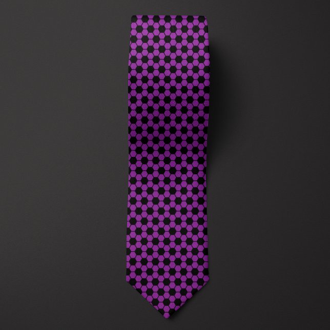 Corbata Púrpura Futbol Soccer Ball Pattern (Subido por el creador)