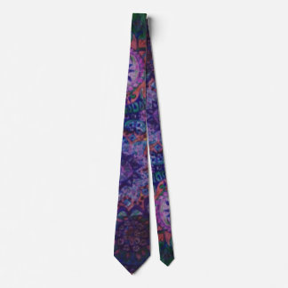 Corbata Púrpura Paisley Necl Tie