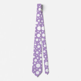 Corbata Púrpura Spots Tie