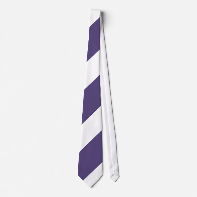 Corbata Púrpura y blanco (Anverso)