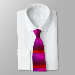 Corbata Púrpura y roja, correa de cuello para hombres