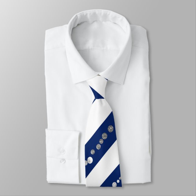 Corbata Purpurina azul (Atado)