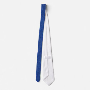 Corbata Purpurina azul profundo