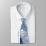 Corbata Purpurina de Agate Azul del Océano Zapata de Cuell<br><div class="desc">Purpurina de pato de pato azul oceánico - ideal para cualquier ocasión especial. Un regalo tan reflexivo para él.</div>